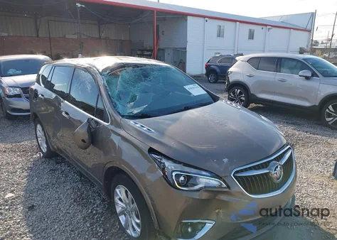 2019 Buick Envision Fwd Preferred from USA, damaged, VIN LRBFXBSA4KD043113